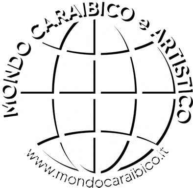 Logo bianco Mondo Caraibico ed artistico